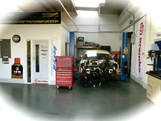 Space for a mechanic at our Bletchley Business Campus.