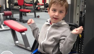 Bucks Biz - MK clients, Expert Group (based in MK2), are raising money for Thomas who suffers from cerebral palsy.