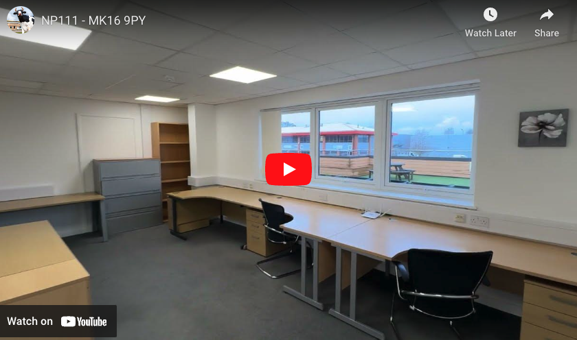 5 Person Office with windows and climate control