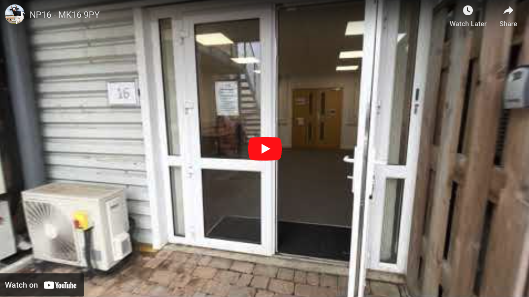Direct access ground floor office with window