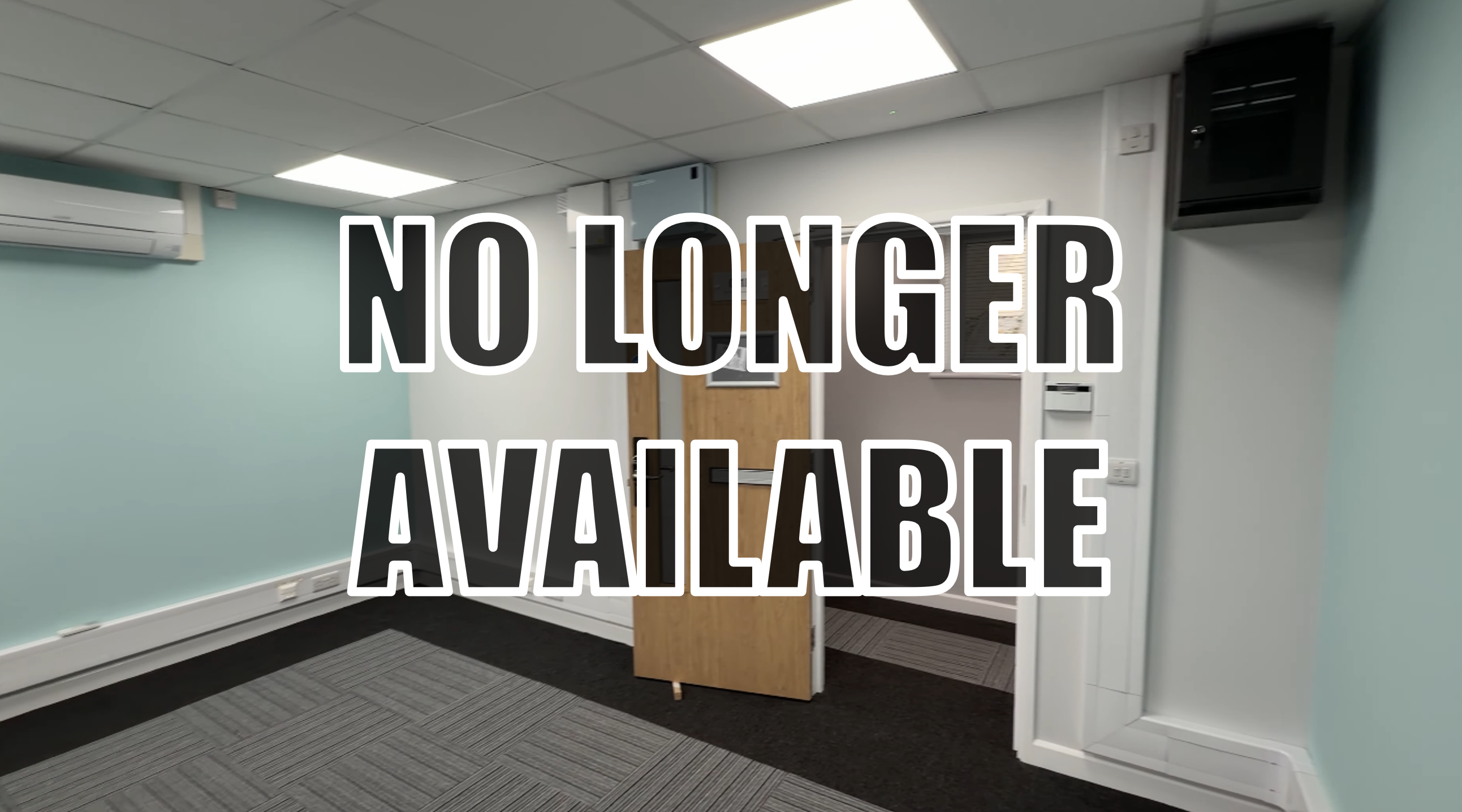 1 to 2 person first floor office