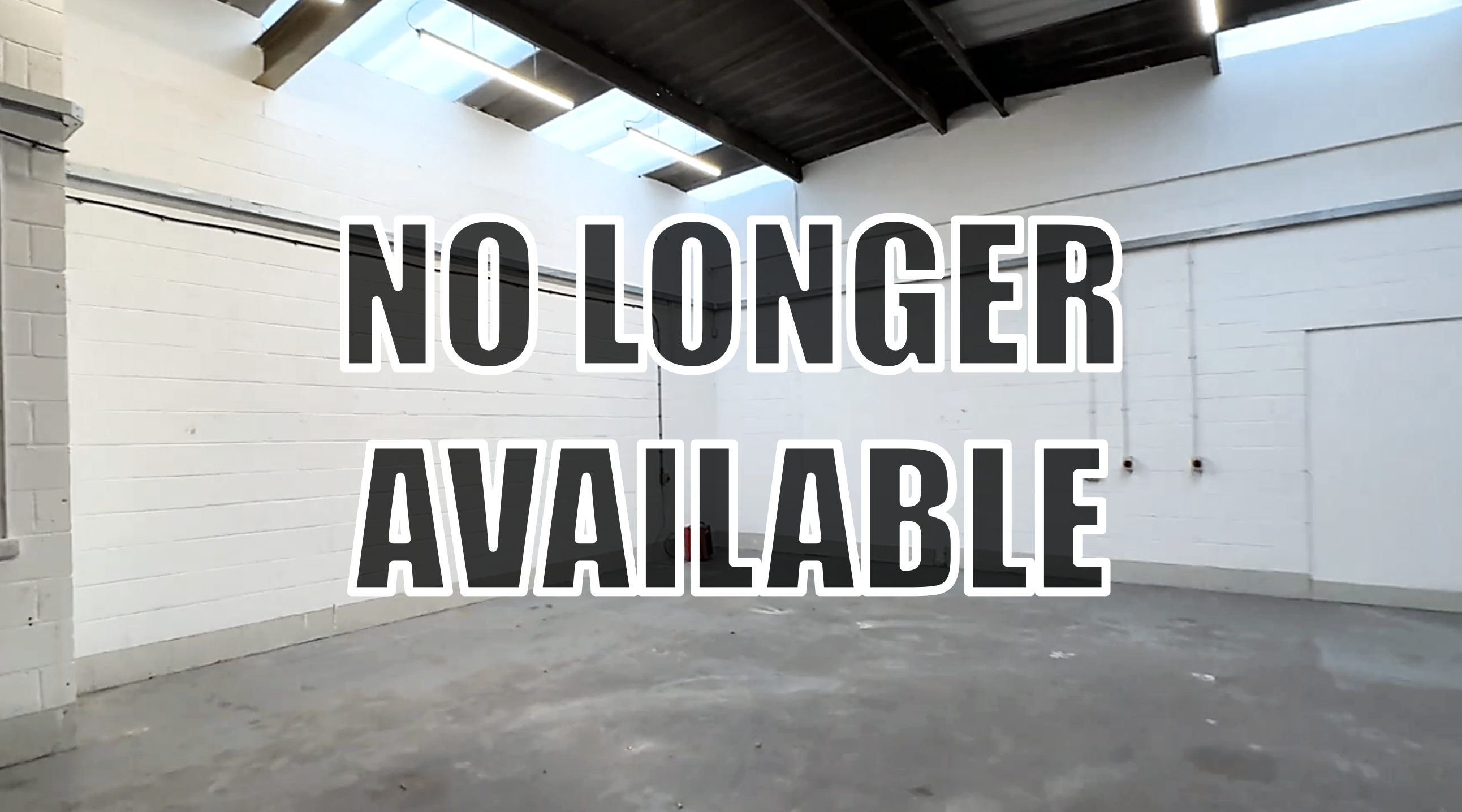 Large industrial unit or warehouse