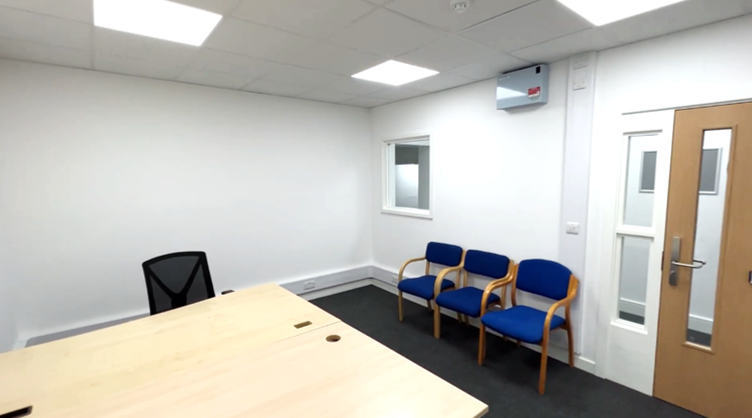 2 to 3 person first floor office