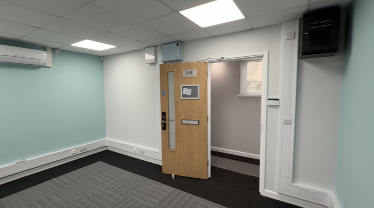 1 to 2 person first floor office