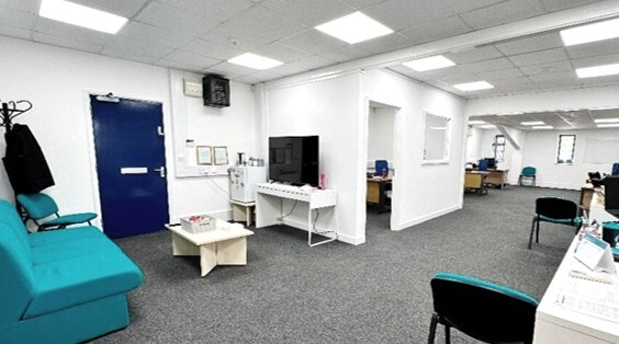 12-16 person office with meeting room