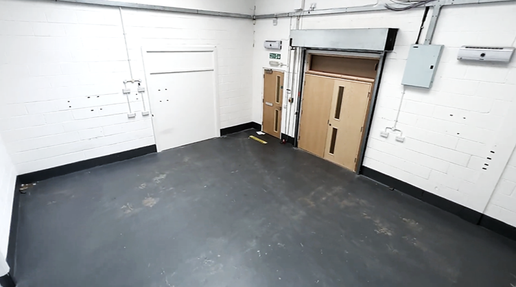 Small studio with first floor office